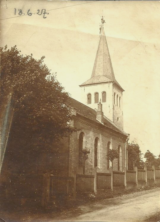 Kirche zu Eitzum aus dem Jahre 192702