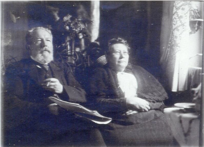 Schattenberg Carl und Hedwig geb Eugling ca 1910